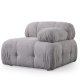 NORDVRK Petite 3 - Lys gr 3-seters sofa