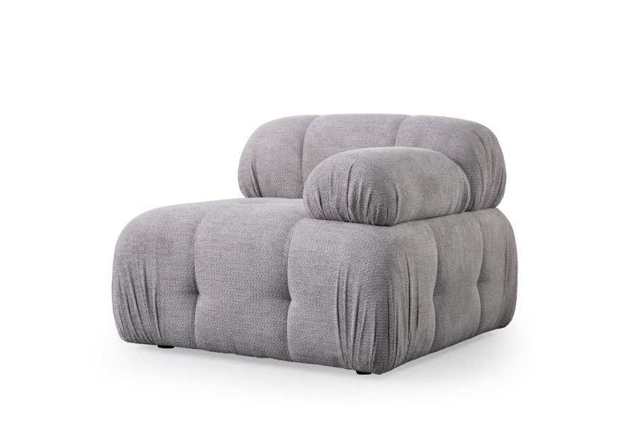 NORDVRK Petite 3 - Lys gr 3-seters sofa