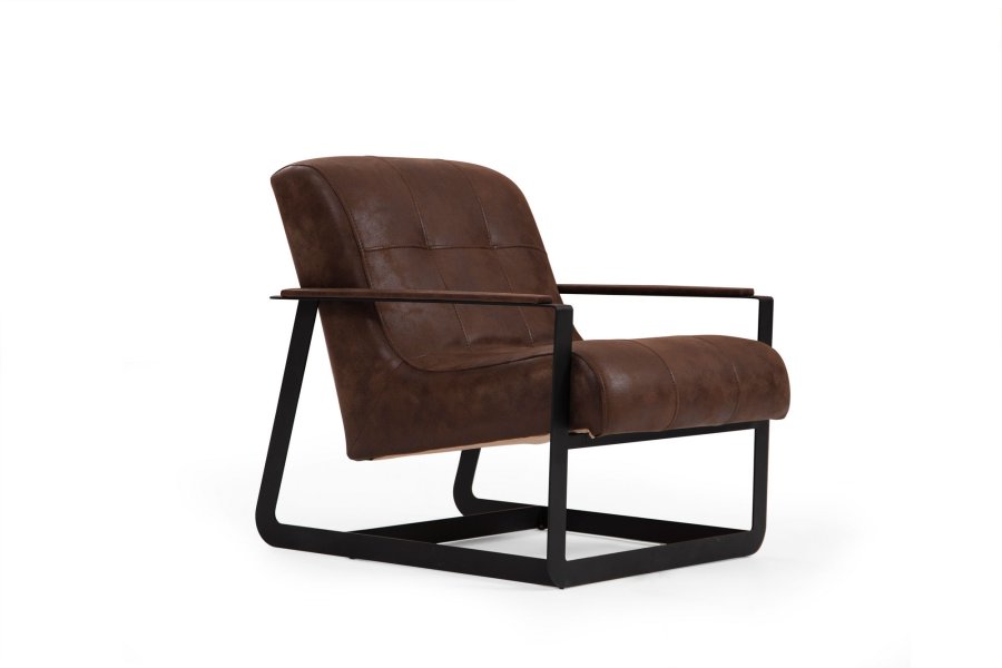 NORDVRK Darius - Brun Wing Chair