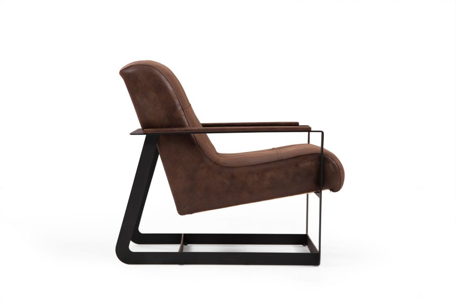 NORDVRK Darius - Brun Wing Chair