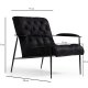 NORDVRK Matilda - Black Wing Chair