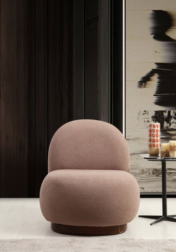 NORDVRK Tina - Cappuccino Wing Chair