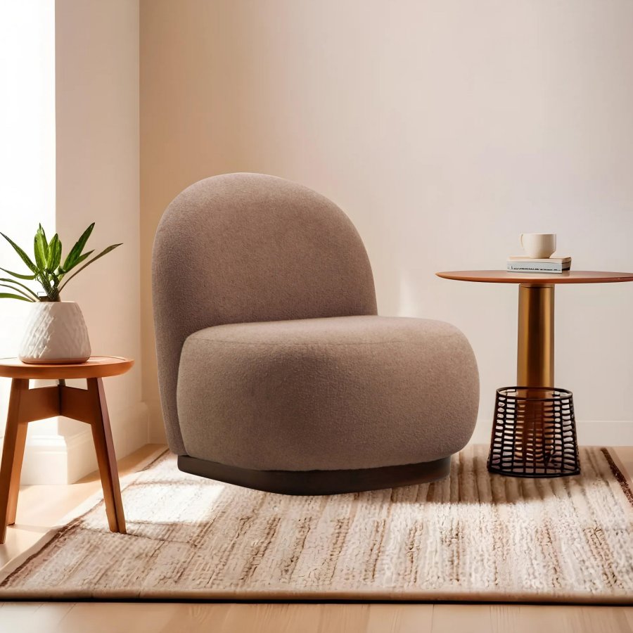 NORDVRK Tina - Cappuccino Wing Chair