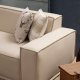 NORDVRK Lego Corner (Chl-2R) - Kremfarget hjrnesofa