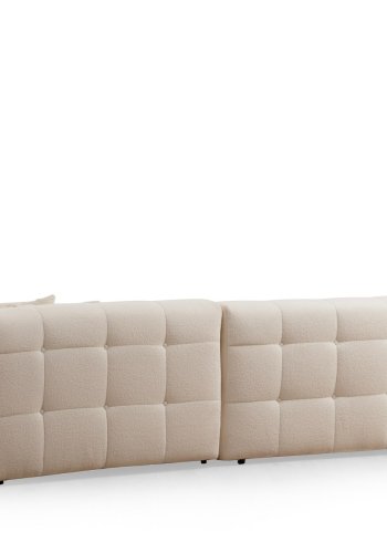 NORDVRK Cady 3-personers. hyre - Beige hjrnesofa