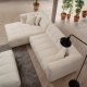 NORDVRK Cady 3-personers. venstre - Beige hjrnesofa