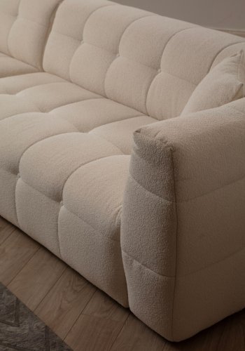 NORDVRK Cady 3-personers. venstre - Beige hjrnesofa