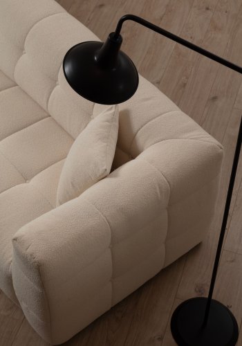 NORDVRK Cady 3-personers. venstre - Beige hjrnesofa
