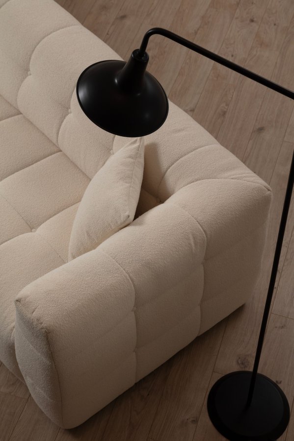 NORDVRK Cady 3-personers. venstre - Beige hjrnesofa
