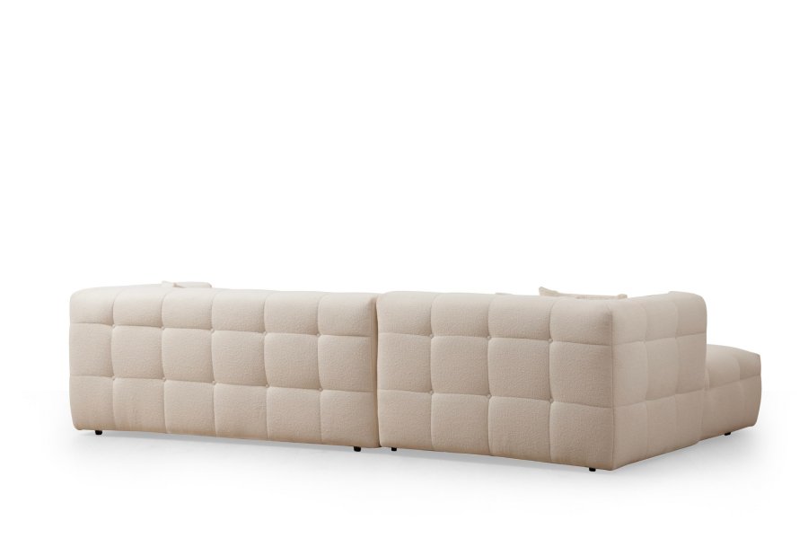NORDVRK Cady 3-personers. venstre - Beige hjrnesofa