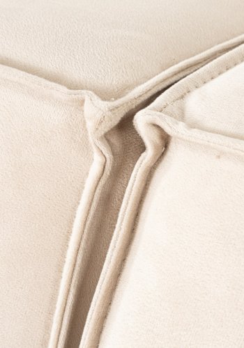 NORDVRK Lora 3-personers. - Kremfarget 3-seters sofa