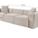 NORDVÄRK Lora 3-seter - Mokka 3-seter sofa