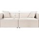 NORDVRK Lora 2-seter - Lysebrun 2-seter sofa