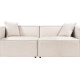 NORDVRK Lora 2-seter - Lysebrun 2-seter sofa