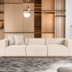 NORDVRK Lora 3-seter - Peach 3-seter sofa