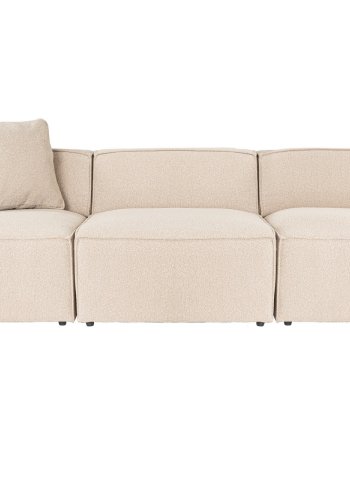 NORDVRK Lora 3-seter - Peach 3-seter sofa