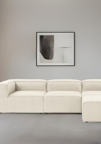 NORDVRK Fora - Ecru hjrnesofa