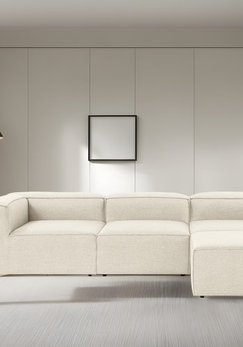 NORDVRK Fora - Ecru hjrnesofa