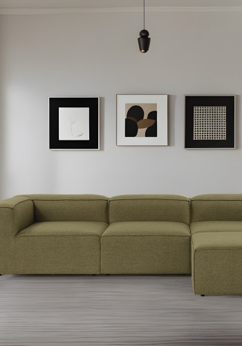 NORDVRK Fora - Grnn Hjrnesofa