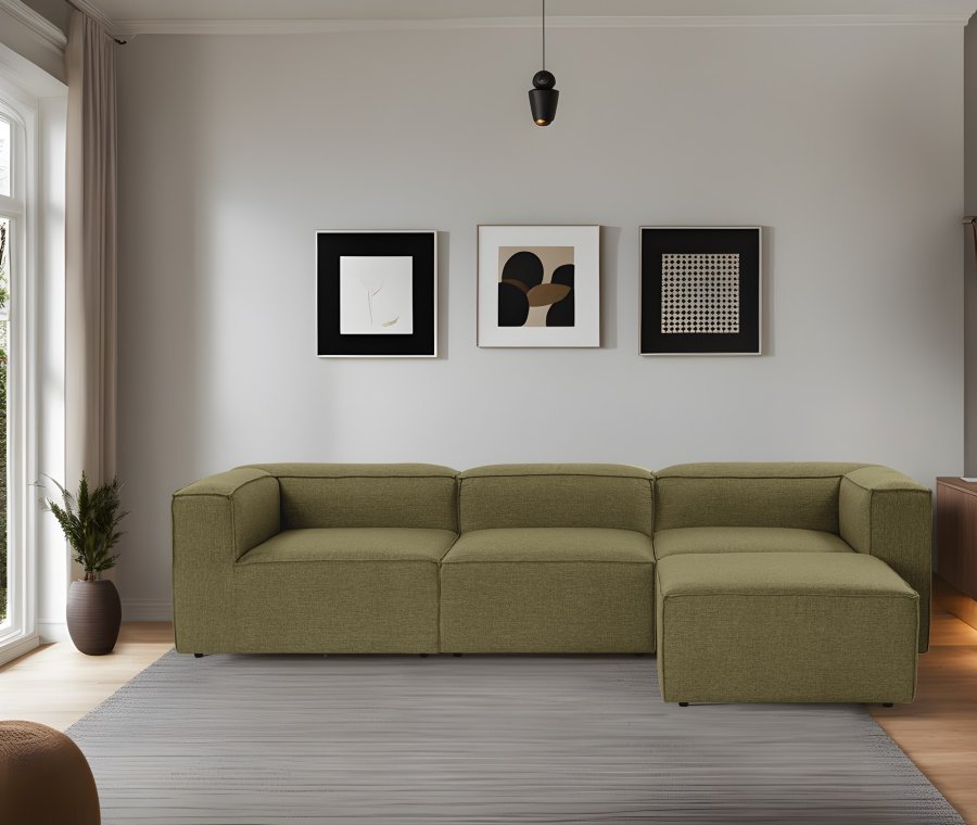 NORDVRK Fora - Grnn Hjrnesofa