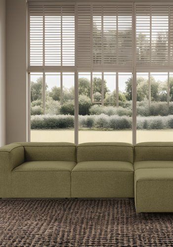 NORDVRK Fora - Grnn Hjrnesofa