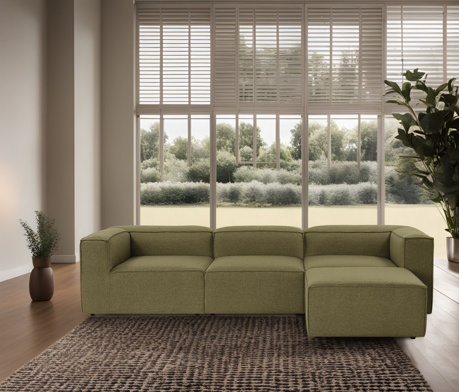 NORDVRK Fora - Grnn Hjrnesofa