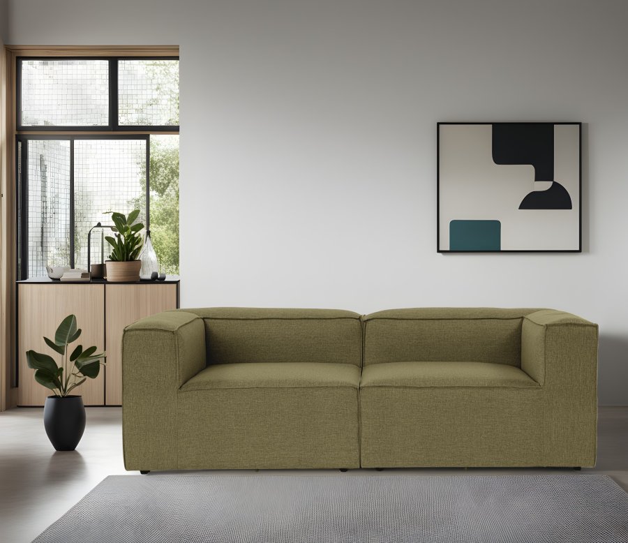 NORDVRK Fora 2-seter - Grnn 2-seter sofa