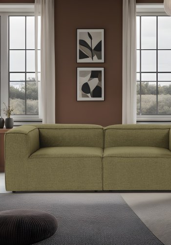 NORDVRK Fora 2-seter - Grnn 2-seter sofa
