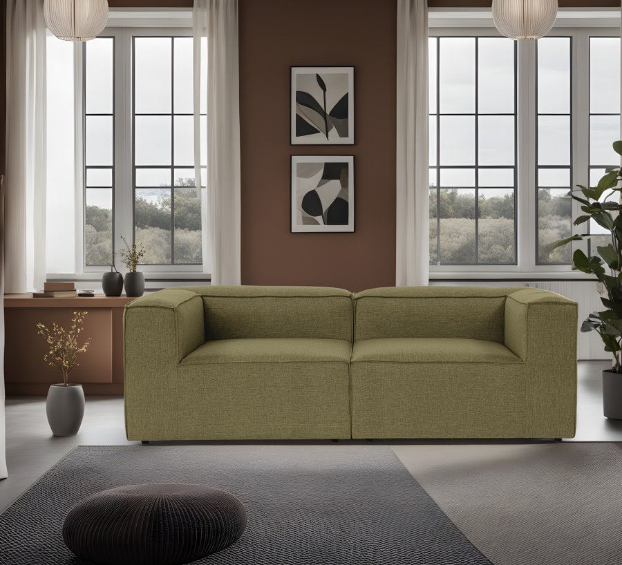 NORDVRK Fora 2-seter - Grnn 2-seter sofa