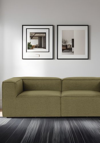 NORDVRK Fora 2-seter - Grnn 2-seter sofa