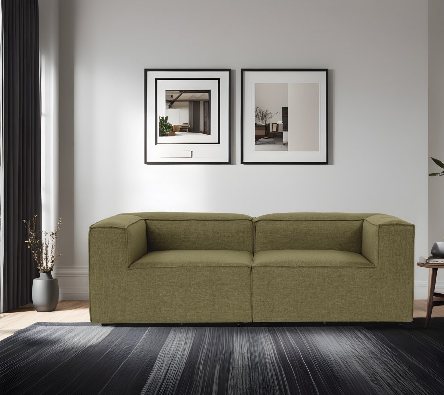 NORDVRK Fora 2-seter - Grnn 2-seter sofa