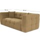 NORDVRK Cady 2 - Khaki 2-seters sofa