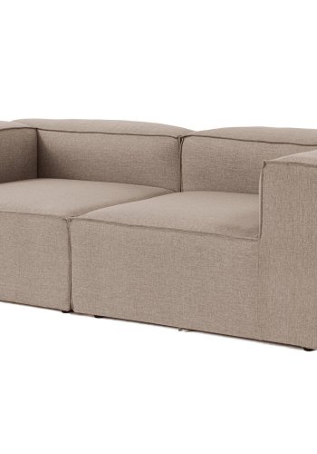 NORDVRK Fora 2-seter - Brun 2-seter sofa
