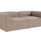 NORDVRK Fora 2-seter - Brun 2-seter sofa