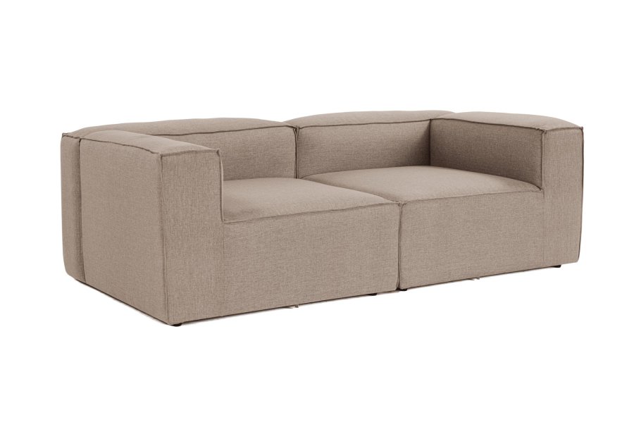 NORDVRK Fora 2-seter - Brun 2-seter sofa