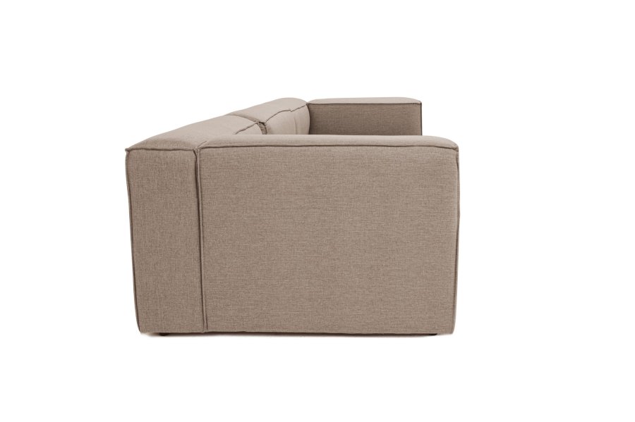NORDVRK Fora 3-seter - Brun 3-seter sofa