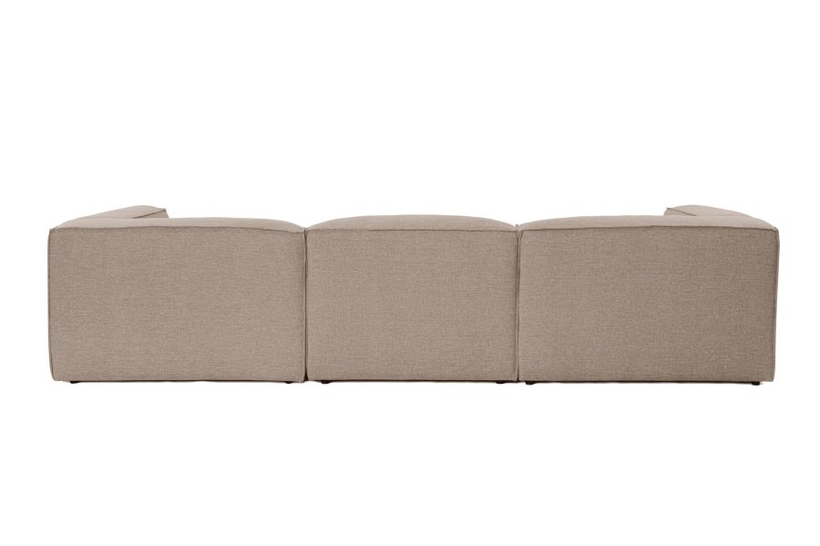 NORDVRK Fora 3-seter - Brun 3-seter sofa