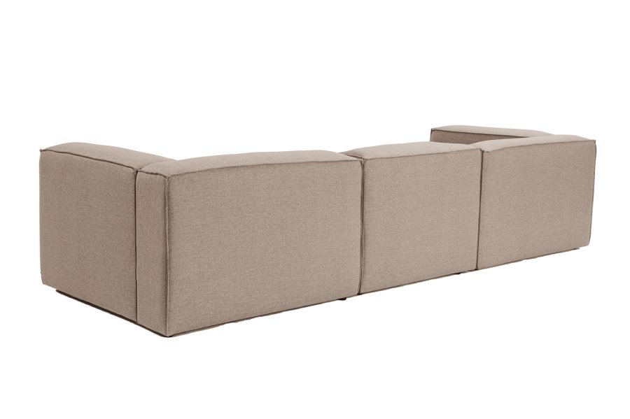 NORDVRK Fora 3-seter - Brun 3-seter sofa