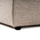 NORDVRK Sora (L1-O1-O1-1R-POUFFE ) - Sandbeige hjrnesofa