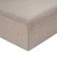 NORDVRK Sora (L1-O1-O1-1R-POUFFE ) - Sandbeige hjrnesofa