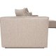 NORDVRK Sora (L1-O1-O1-1R-POUFFE ) - Sandbeige hjrnesofa
