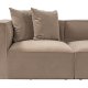 NORDVRK Sora (L1-O1-O1-1R-POUFFE ) - Cappuccino hjrnesofa