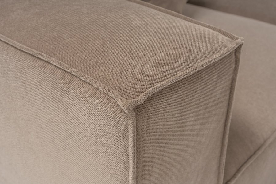 NORDVRK Sora (L1-O1-O1-1R-POUFFE ) - Cappuccino hjrnesofa