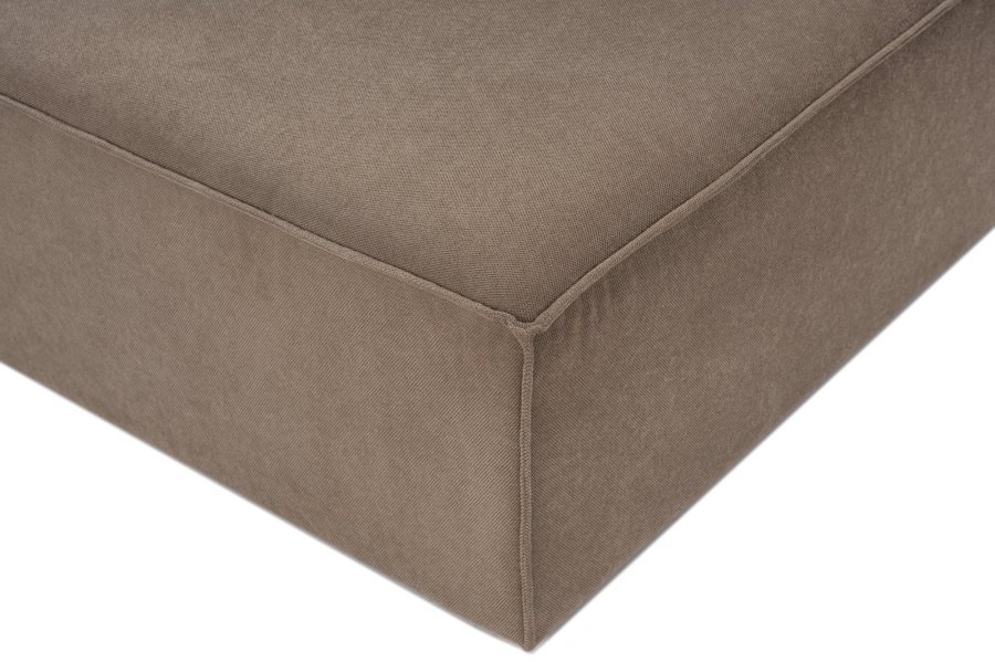 NORDVRK Sora (L1-O1-O1-1R-POUFFE ) - Cappuccino hjrnesofa
