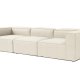 NORDVRK Fora 3 - Ecru 3-seters sofa