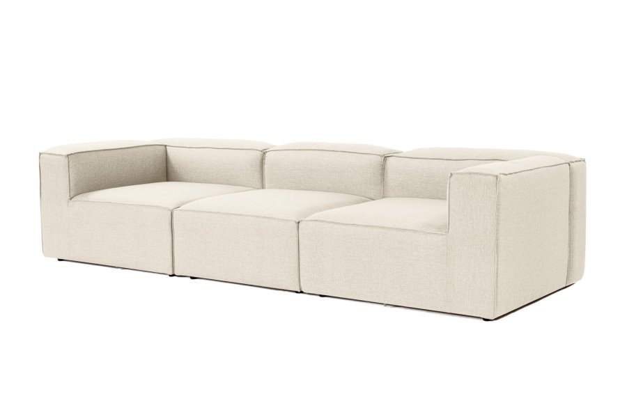 NORDVRK Fora 3 - Ecru 3-seters sofa