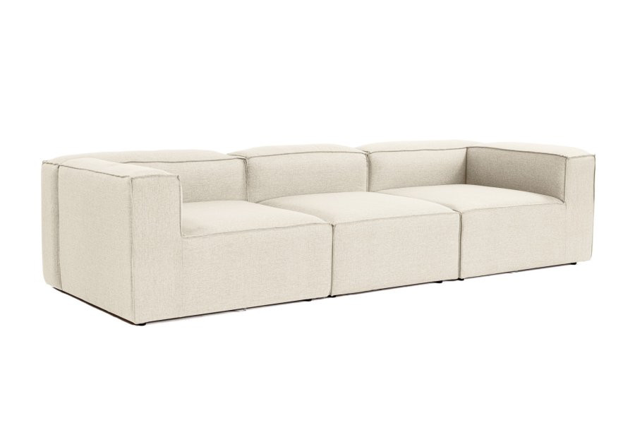 NORDVRK Fora 3 - Ecru 3-seters sofa