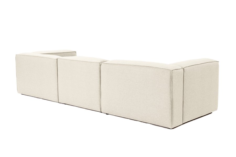 NORDVRK Fora 3 - Ecru 3-seters sofa