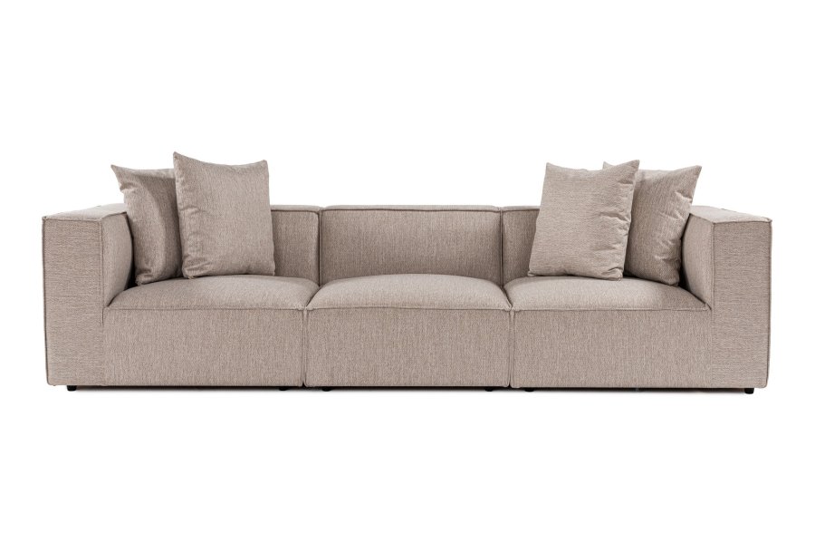 NORDVRK Sora 3 - Sandbeige 3-seters sofa