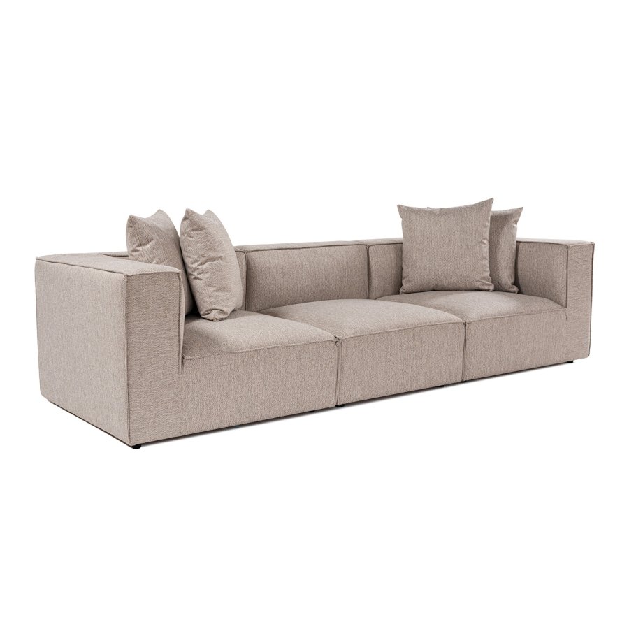 NORDVRK Sora 3 - Sandbeige 3-seters sofa